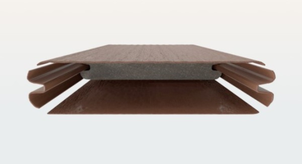 TimberTech Composite decking board with polymer cap