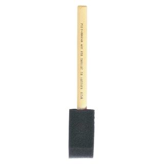 Poly Foam Brush, 1 in.
