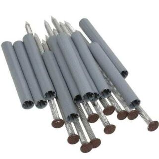 Amerimax Aluminum / Plastic Spike & Ferrule, Brown