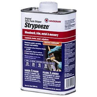 Savogran Strypeeze Paint and Varnish Remover, Quart