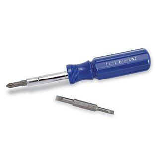 Lutz 6 in 1 Blue Screwdriver