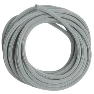 Make-2-Fit P 7635 Screen Retainer Spline, 25 ft L, Vinyl, Gray