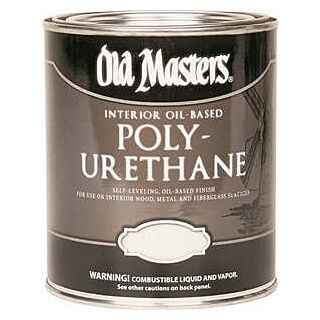 Old Masters Interior Oil-Based Polyurethane, Gloss, Half Pint