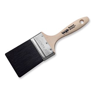 Corona - Monarch 3 in. Flat Brush, Black China Bristle