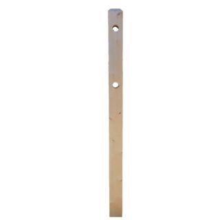 Cedar Diamond Cut Square Posts, 2-Hole