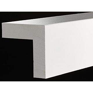 5/4 x 4 x 20 ft. Kleer PVC Corner