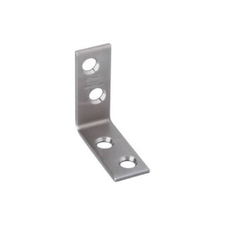 National Hardware V415 Series N348-300 Corner Brace, Stainless Steel