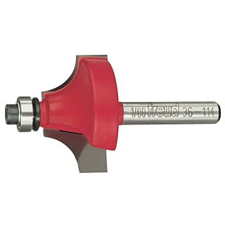 Freud 36-114 Router Bit, 1/4 in Dia Shank, 4-Cutter, Carbide