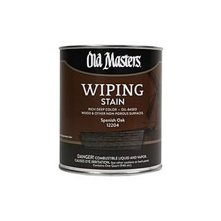 Old Masters, Wiping Stain, Spanish Oak, Quart