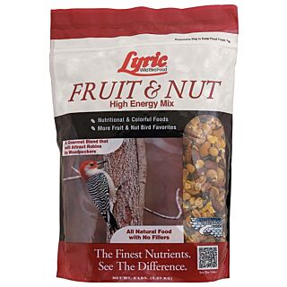 Lyric Fruit and Nut Bird Mix, 5 lb Bag
