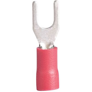 GB 20-112 Spade Terminal, 600 V, 22 to 18 AWG, Vinyl Insulation, Red