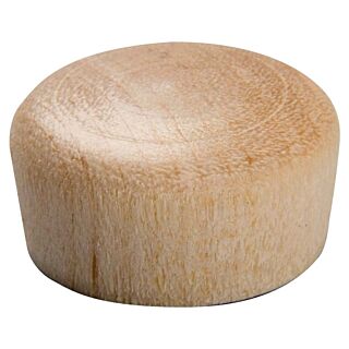 Waddell Wooden Screw Hole Plug, Round Head 3/8 in. Birchwood, 25 Count