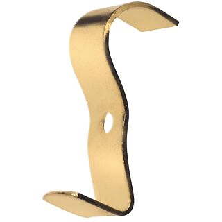 OOK 50571 Wide Molding Hook, Brass