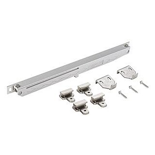 National Hardware N187-082 Sliding Door Hardware Kit, Satin Nickel