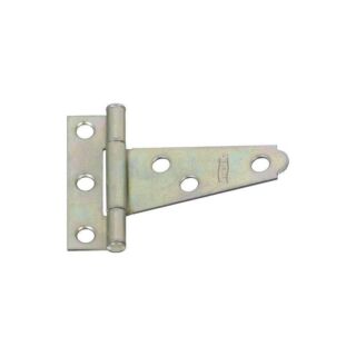 National Hardware N128-439 T-Hinge, Steel, Zinc, 2 in. - 2 Pack