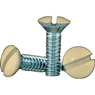 Eaton Wiring Devices BP231V-SP Wallplate Screw, Metal, Ivory