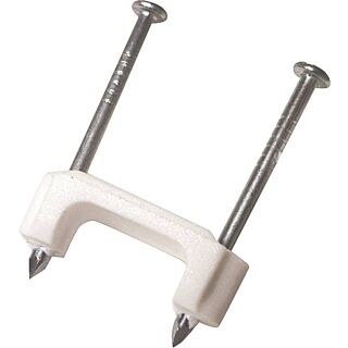 GB PS-150 Insulated Cable Staple, Plastic/Polyethylene, Box