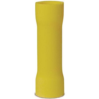 GB 10-126 Fully Insulated Butt Splice, 10 to 12 AWG, Vinyl, Yellow