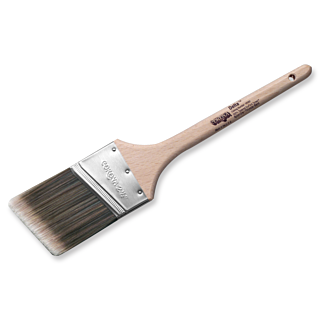 Corona - Delta 2-1/2 in. Angle Brush, Red-Gold Nylon/Polyester Blend