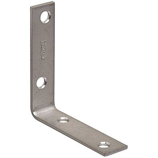 National Hardware 115BC Series N266-395 Corner Brace, 0.11 in, Steel, Zinc
