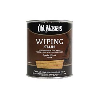 Old Masters, Wiping Stain, Special Walnut, Quart