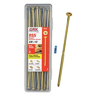 GRK 3/8 in. x 12 in. RSS™ Rugged Structural Screw Pro-Pack, 50 Count