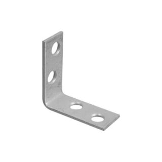 National Hardware V115 Series N208-736 Corner Brace, 0.08 in, Galvanized Steel