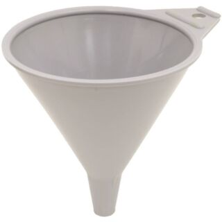 FloTool 05007 Small Funnel, 0.5 pt Capacity, HDPE, Gray