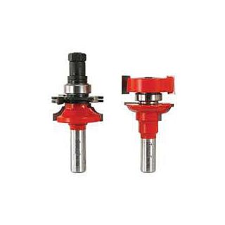 Freud 99-763 Router Bit Set, 1/2 in Dia Shank, Carbide