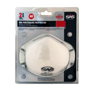 N95 - PARTICULATE RESPIRATOR 2PK