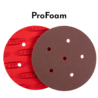 SurfPrep 5 in. ProFoam, 6-Hole Abrasive Discs Variety Pack
