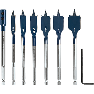 Bosch 6 pc. Daredevil™ Standard Spade Bit Set Includes Extension