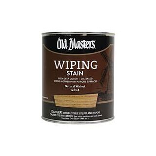 Old Masters, Wiping Stain, Natural Walnut, Quart
