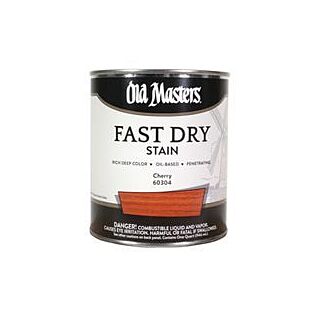 Old Masters, Fast Dry Interior Stain, Cherry, Quart