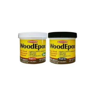 WoodEpox, Wood Restoration System, Part A and Part B, 6 oz.