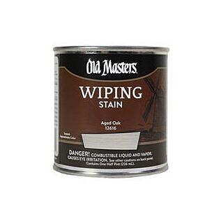Old Masters, Wiping Stain, Aged Oak,  1/2 Pint