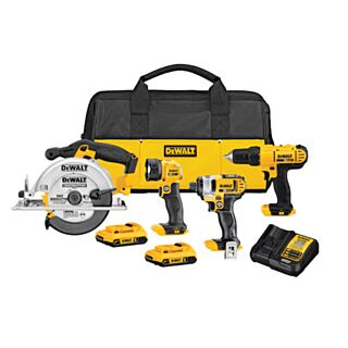 DeWALT DCK446D2 20V MAX* 4-Tool Combo Kit