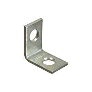 National Hardware V115 Series N275-628 Corner Brace, 0.07 in, Steel, Zinc