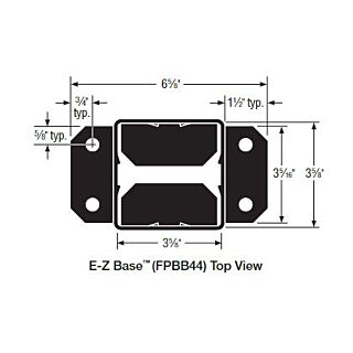 Simpson Strong-Tie E-Z Base™ Post Base