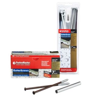 FastenMaster GutterScrew™ 7 in. Brown, Structual Wood Screw, 6 Count
