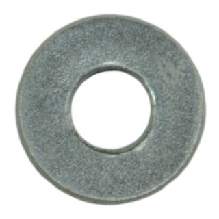 MIDWEST #6 x 5/32 x 3/8 Zinc Plated Grade 2 Steel SAE Flat Washers 350 Count
