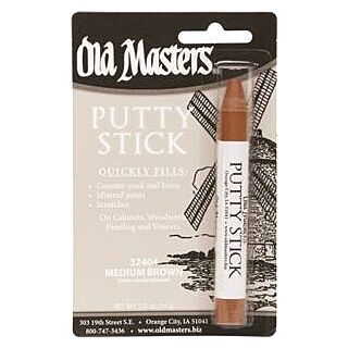 Old Masters, Putty Stick, Medium Brown, 0.5 oz.