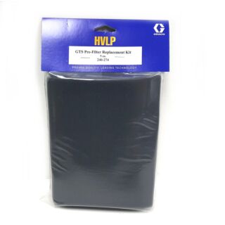 Graco HVLP GTS Pre-Filter REplacement Kit, 5 Pack