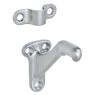 Schlage Ives 059B26D Handrail Bracket, Brass, Satin Chrome