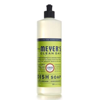 Mrs. Meyers Liquid Dish Soap, 16 oz., Lemon Verbena