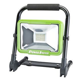 PowerSmith Rechargeable Foldable Work Light with Magnetic Base, 20 W, Lithium-Ion Battery, LED Lamp