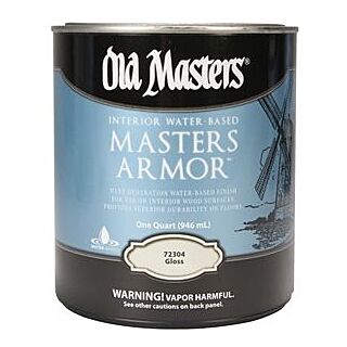 Old Masters, Masters Armor® Interior Clear Finish, Gloss, Quart