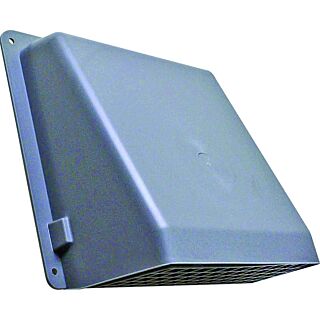 Lambro 351GR/351G Wall Cap, Plastic, Gray, For Round Ducts