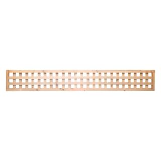 Eastern Fence 1 x 8 Square White Cedar Lattice Topper