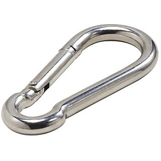 National Hardware 3112BC Series N830-309 Spring Snap, 738 lb Weight Capacity, Steel, Zinc